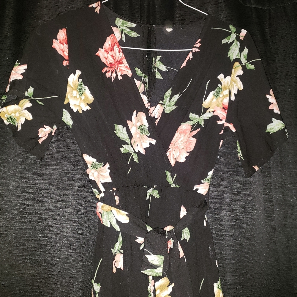 Floral maxi dress